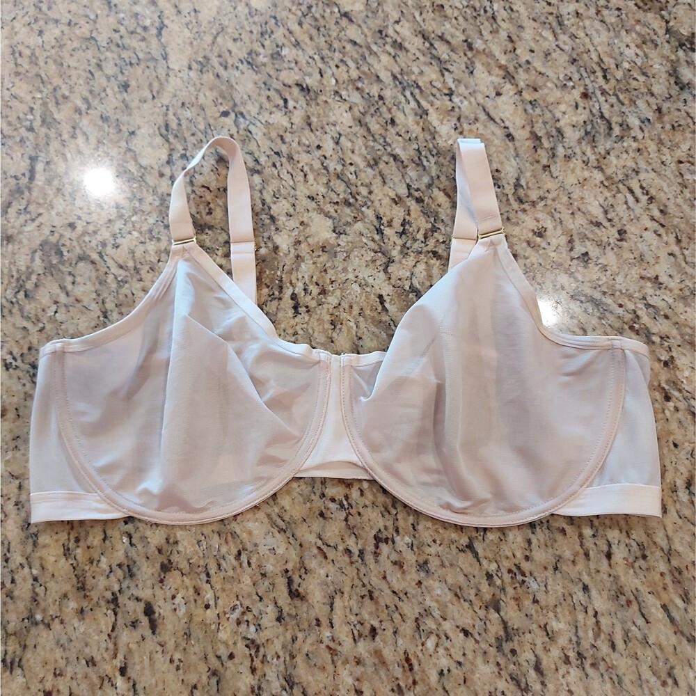 SOMA UNBELIEVABLE MINIMIZER Bra Size 44DD Full Coverage Beige Nude Unlined UW
